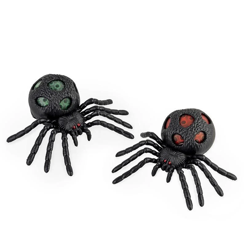 Bubble-Beads Spinne – Squeeze-Spinne mit Bubbleballs, 2-fach sortiert