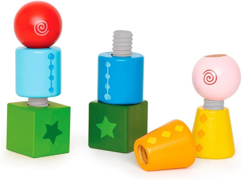 Schraubklötze zum Kombinieren – Hape