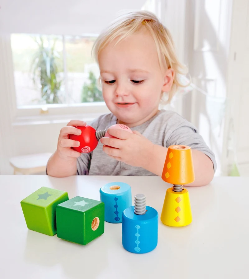 Schraubklötze zum Kombinieren – Hape