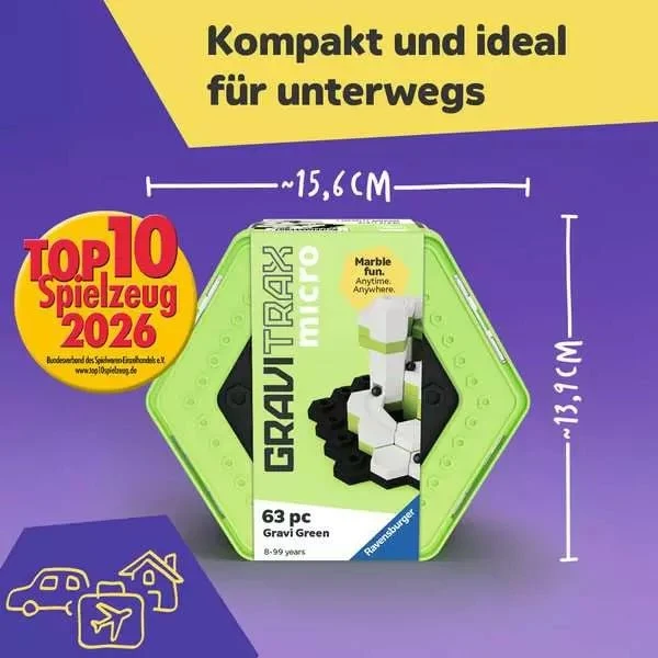 GraviTrax micro Gravi Green 63 Teile
