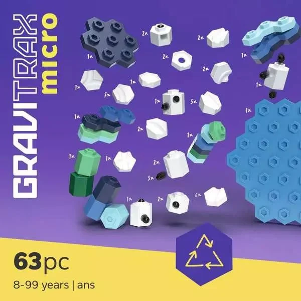 GraviTrax micro Ocean Blue 63 Teile