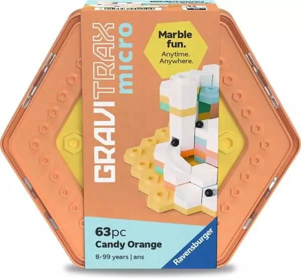 GraviTrax micro Candy Orange 63 Teile