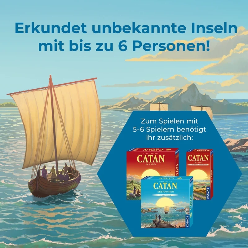 Seefahrer Erweiterung 5-6 Spieler – CATAN
