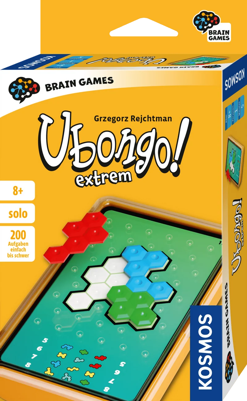 Ubongo Extrem Brain Games ab 8 Jahren – Kosmos