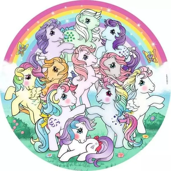 I heart Pony Rundpuzzle mit Poster – Ravensburger