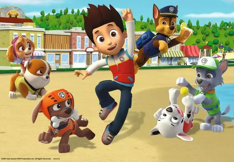 Paw Patrol Kinderpuzzle Heldenhafte Hunde – Ravensburger 2x24 Teile
