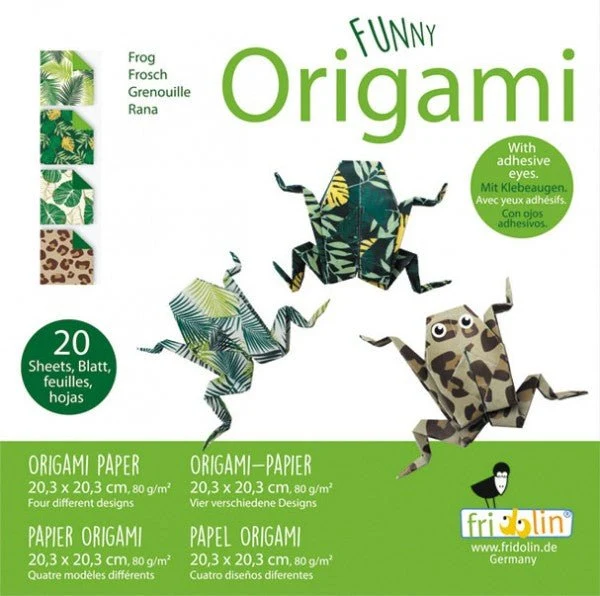 Funny Origami - Frösche