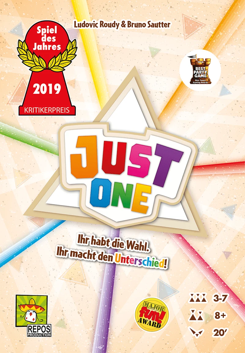Just One – Kooperatives Partyspiel ab 8 Jahren
