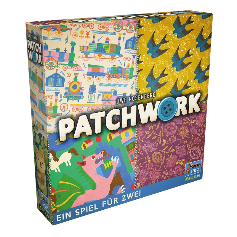 Patchwork Brettspiel für 2 Spieler ab 8 Jahren