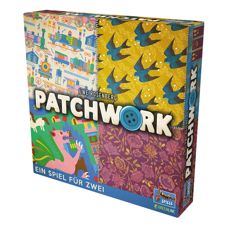 Patchwork Brettspiel für 2 Spieler ab 8 Jahren