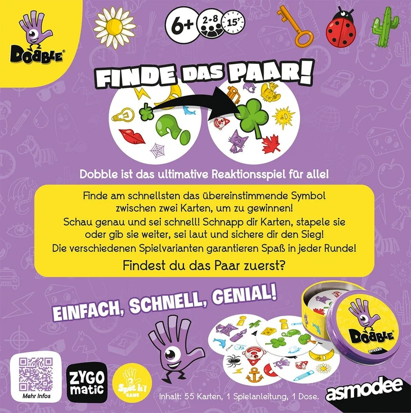 Doubble - Finde das Paar Beobachtungsspiel
