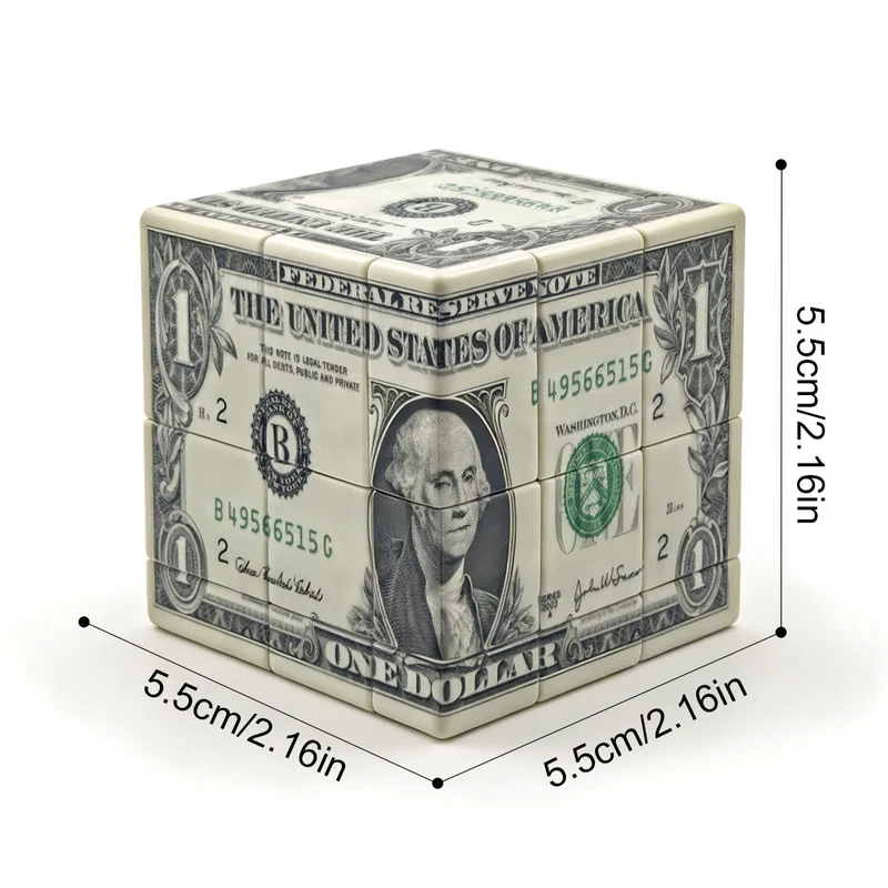 Ziina 3x3 Mirror Dollar Cube