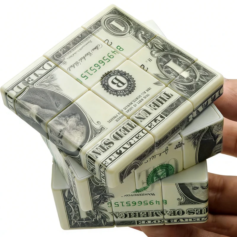 Ziina 3x3 Mirror Dollar Cube