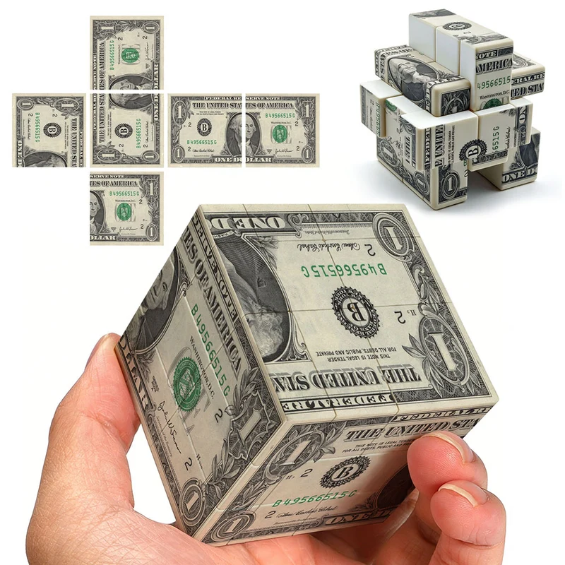 Ziina 3x3 Mirror Dollar Cube