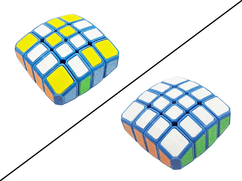 ZePuzzles 1x4x4 Floppy Cube
