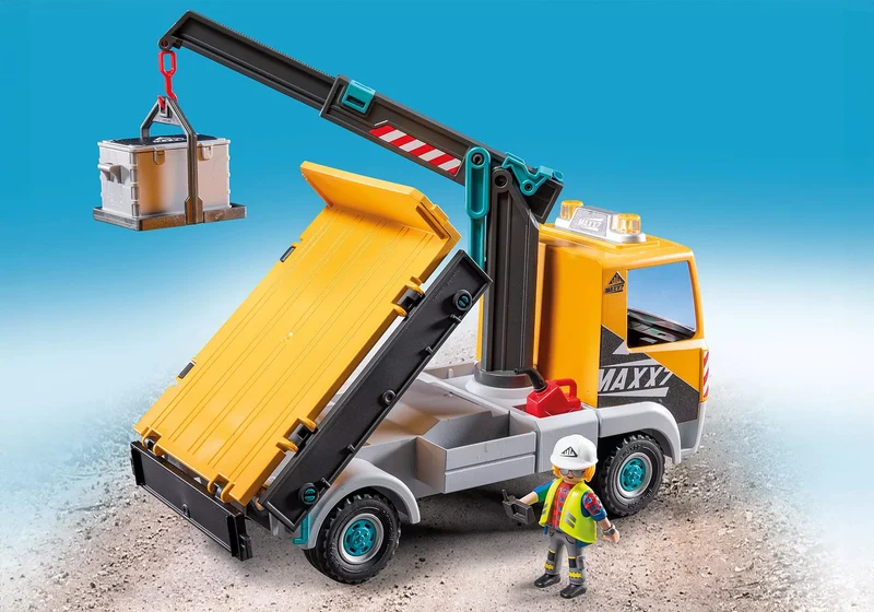 Playmobil®Action Heroes 71750 -Baustellen-LKW mit Kran