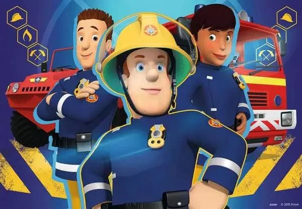 Feuerwehrmann Sam Kinderpuzzle 2x24 Teile – Ravensburger
