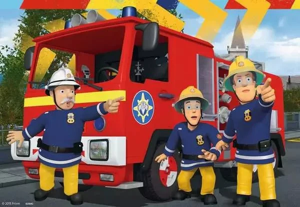 Feuerwehrmann Sam Kinderpuzzle 2x24 Teile – Ravensburger