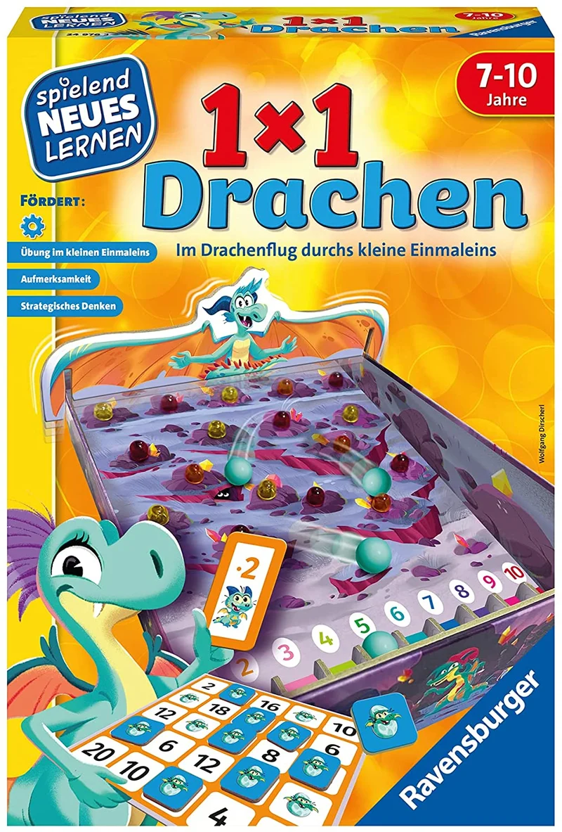 1x1 Drachen Lernspiel ab 7 Jahren – Ravensburger