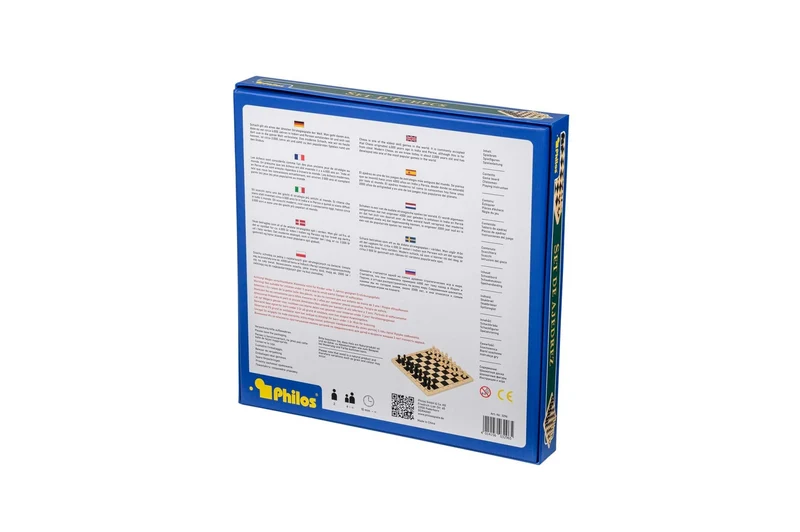 Schachspiel Standard aus FSC-Holz – Philos