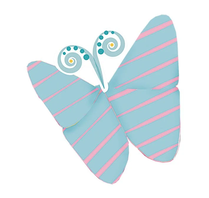 Kids Origami - Schmetterlinge 15x15cm