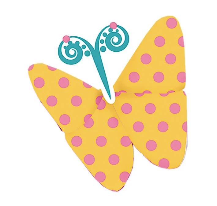 Kids Origami - Schmetterlinge 15x15cm