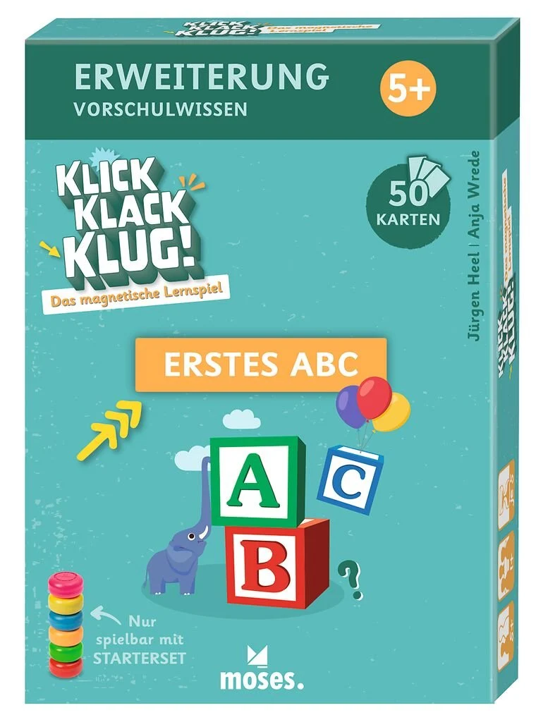 Klick Klack Klug Erstes ABC ab 5 Jahren – Moses
