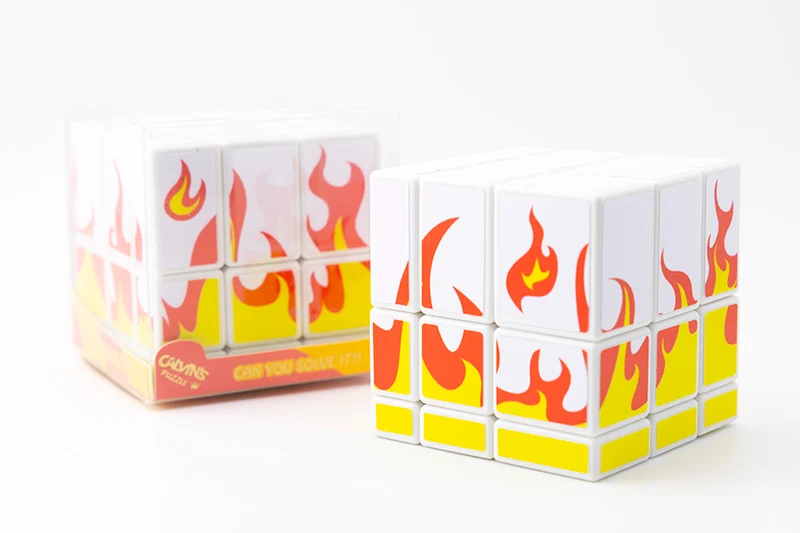 Flame Mirror Cube