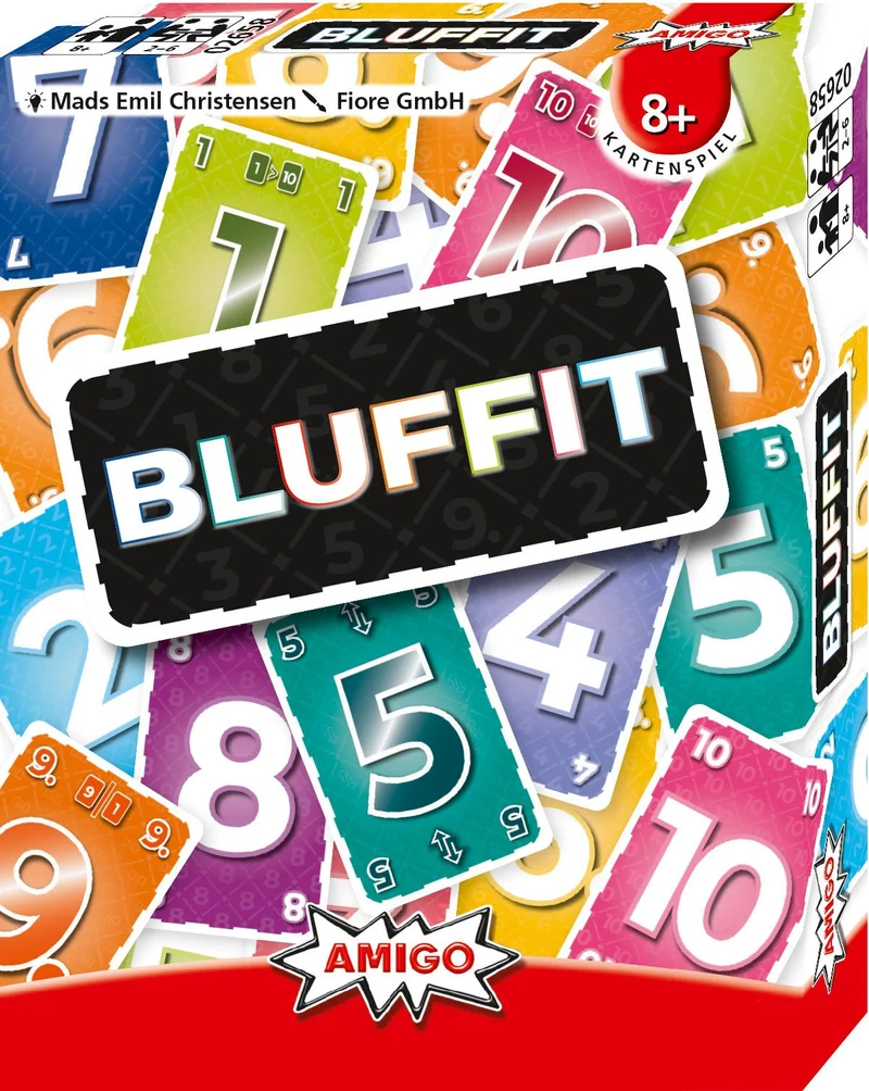 Bluffit - Bluffspiel mit taktischen Geboten ab 8 Jahren