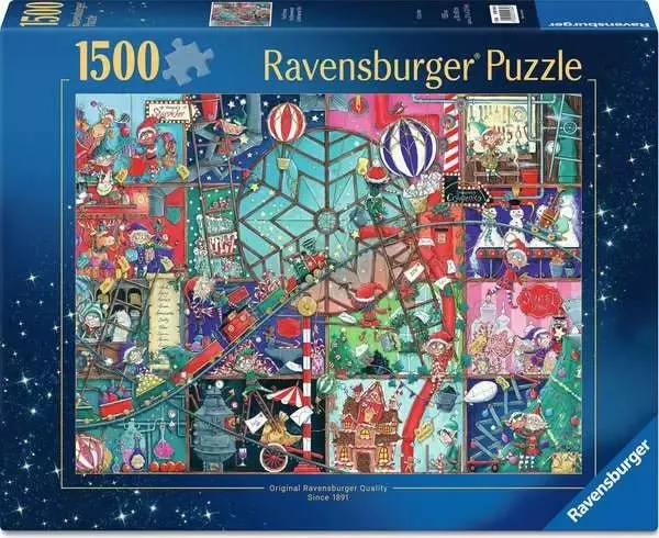 Puzzle The Elf Factory – 1500 Teile