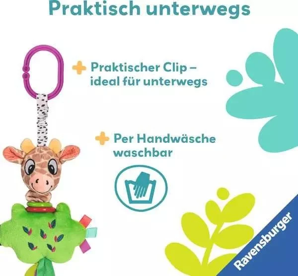 Zappel-Giraffe - Babyspielzeug ab 0 Monaten