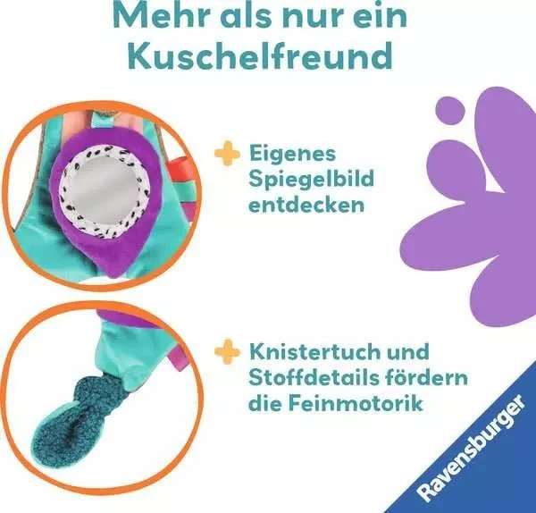 Knister-Erdmännchen - Babyspielzeug ab 0 Monaten