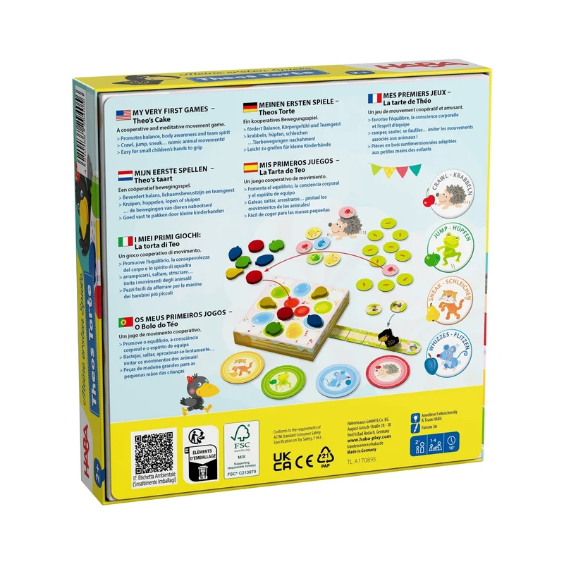 Theos Torte Bewegungsspiel ab 2 Jahren – HABA