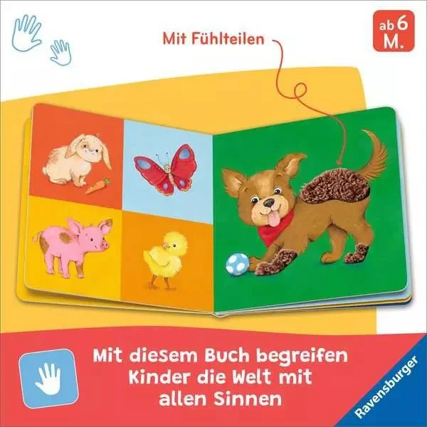 Ravensburger Mein allererstes Fühlbuch – Baby Fühlbuch ab 6 Monaten