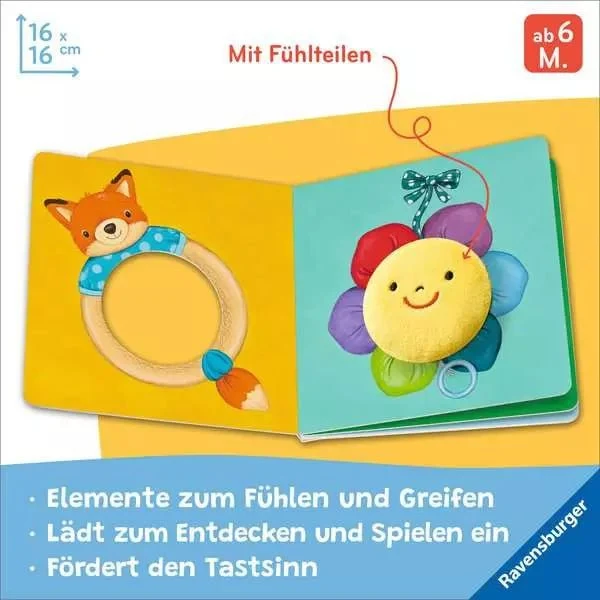 Ravensburger Mein allererstes Fühlbuch – Baby Fühlbuch ab 6 Monaten