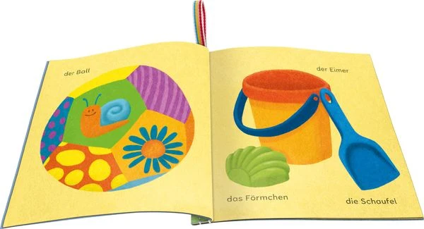 Knuddel - Knautsch Buch - unkaputtbar - Meine ersten Sachen