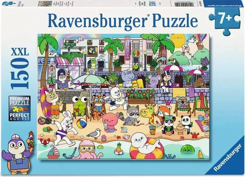 Ravensburger Strandpromenade - Kinderpuzzle 150 XXL Teile