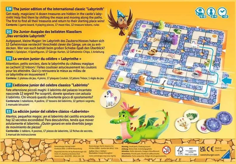 Junior Labyrinth – Schiebespiel ab 4 Jahren