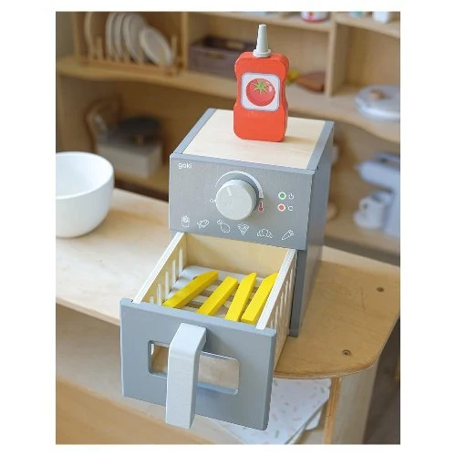 Airfryer Holz mit Zubehör – Goki