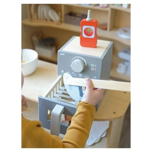 Airfryer Holz mit Zubehör – Goki