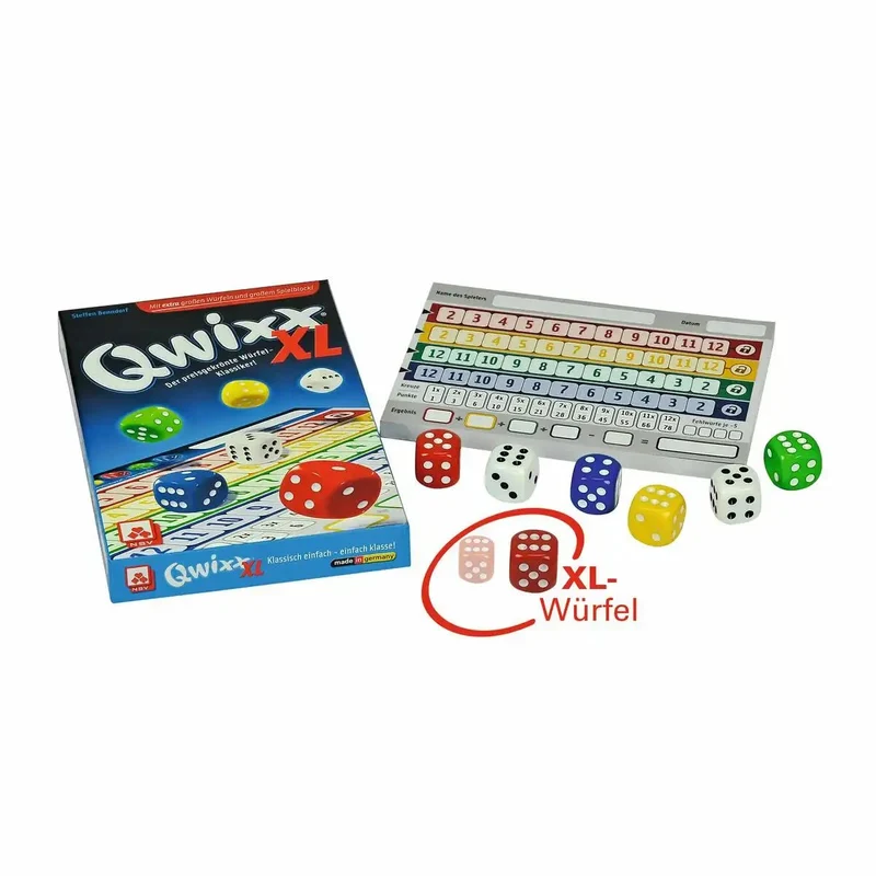 Qwixx XL – Würfelspiel ab 8 Jahren – NSV