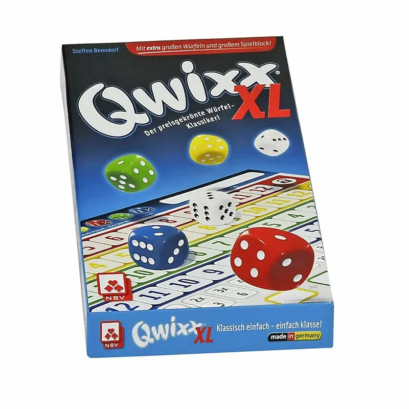 Qwixx XL – Würfelspiel ab 8 Jahren – NSV
