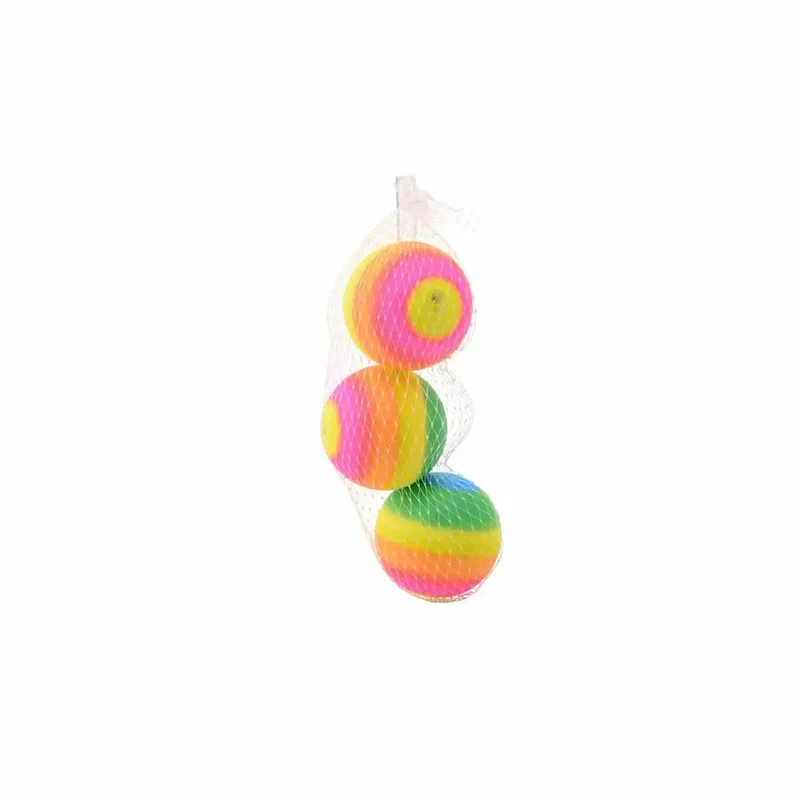 Ball aufgeblasen Regenbogen 3 Stück