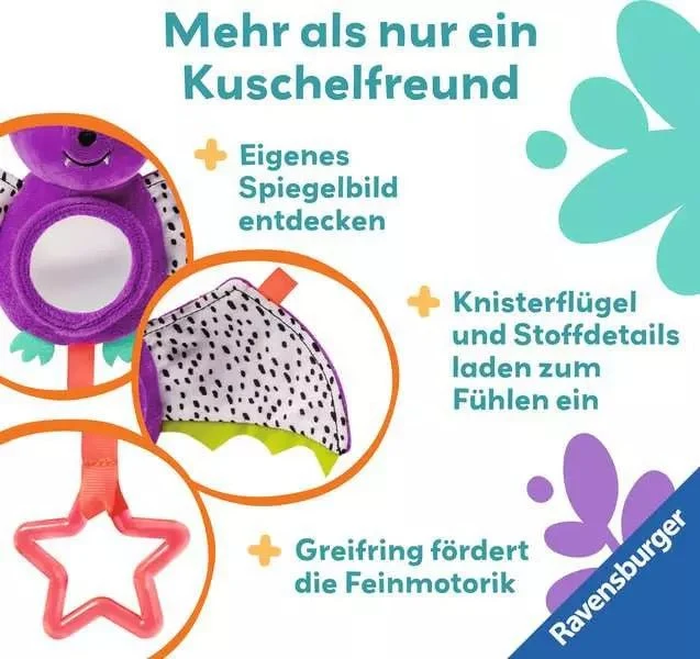 Baby Activity-Fledermaus - Babyspielzeug