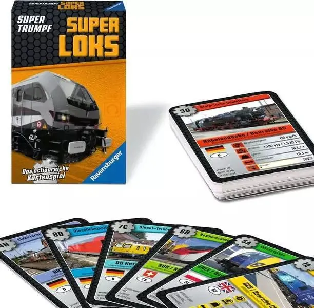 Supertrumpf Superloks - Kartenspiel ab 7 Jahren