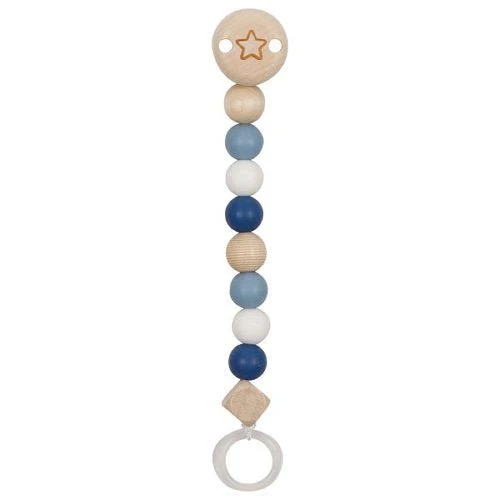 Schnullerkette Stern blau – Goki