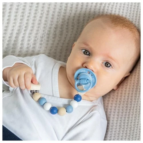 Schnullerkette Stern blau – Goki