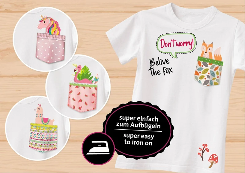 T-Shirt gestalten Set ab 8 Jahren – LENA Pimp Your Shirt