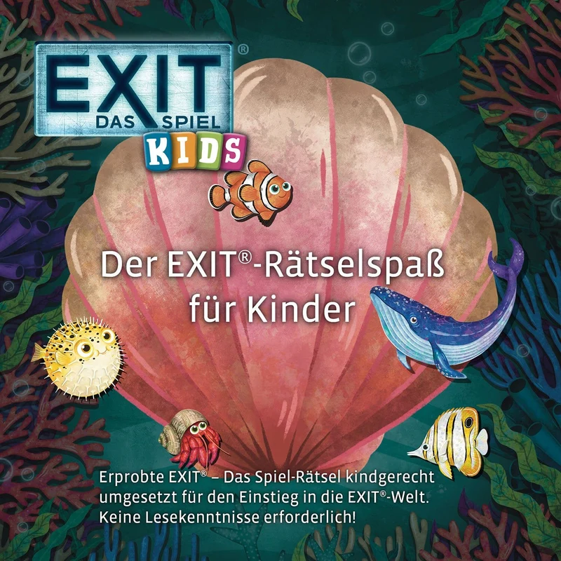 EXIT Kids Rätselspaß im Meer – KOSMOS