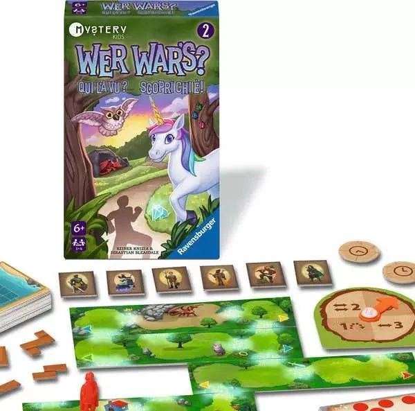 Wer war's Mystery Kids 2 – Im Zauberwald Reisespiel